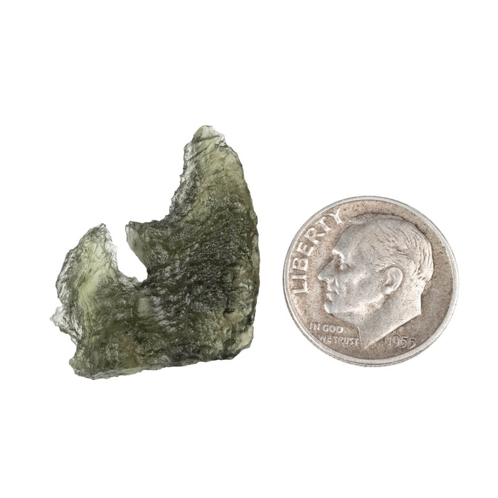 Moldavite 2.37 g 24x21x5mm - InnerVision Crystals