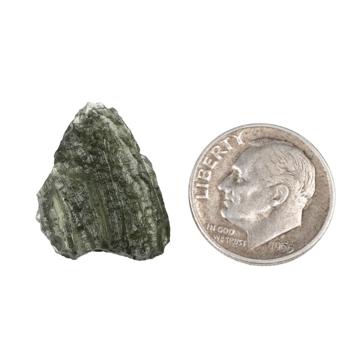Moldavite 2.38 g 19x15x8mm - InnerVision Crystals
