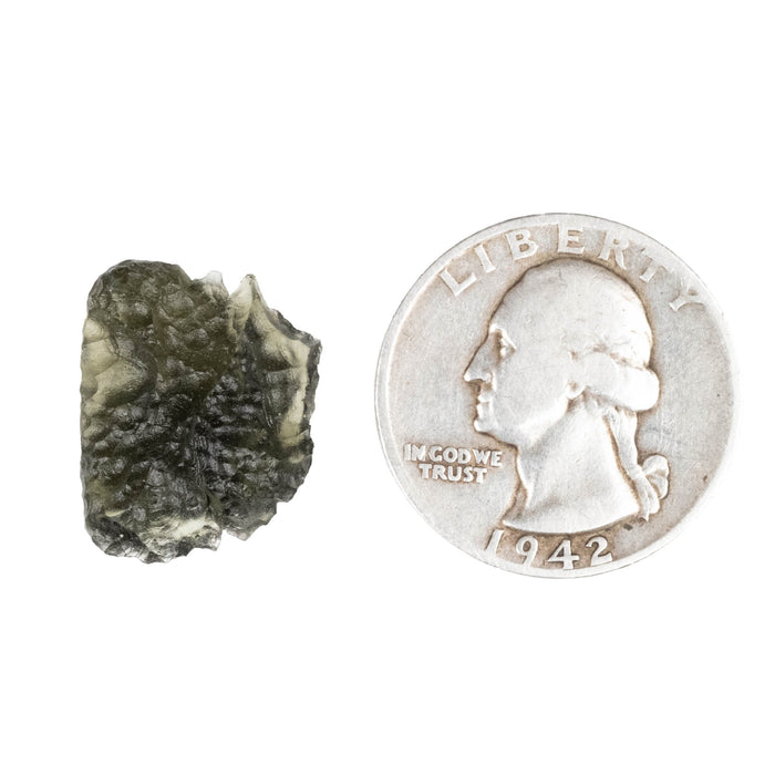 Moldavite 2.38 g 19x16x8mm - InnerVision Crystals
