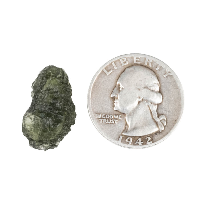 Moldavite 2.38 g 20x12x9mm - InnerVision Crystals