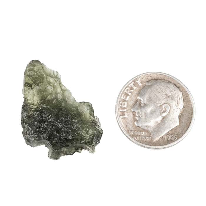 Moldavite 2.39 g 25x15x8mm - InnerVision Crystals