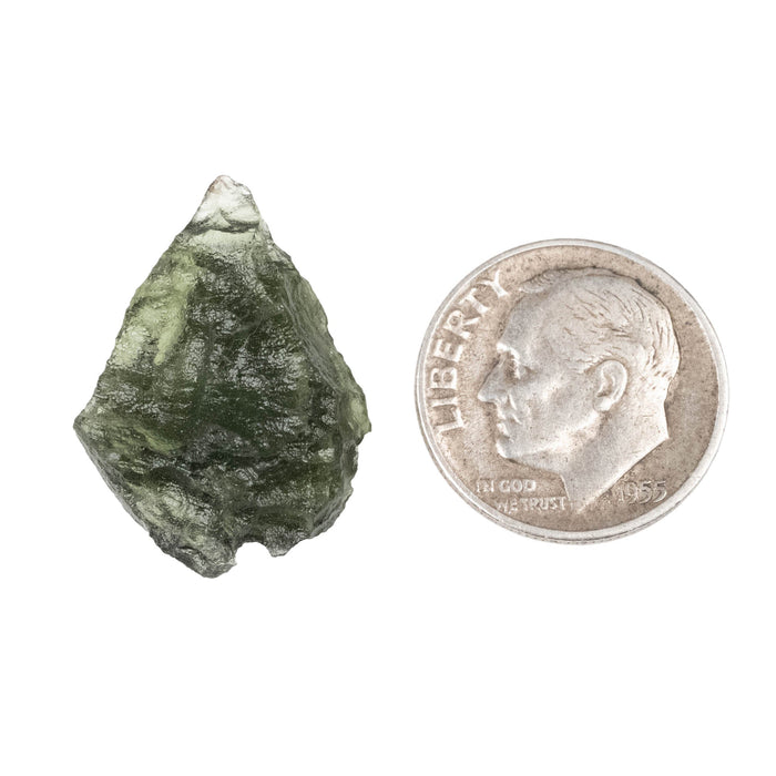 Moldavite 2.40 g 22x16x7mm - InnerVision Crystals