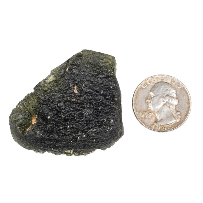 Moldavite 24.07 g 44x44x10mm - InnerVision Crystals