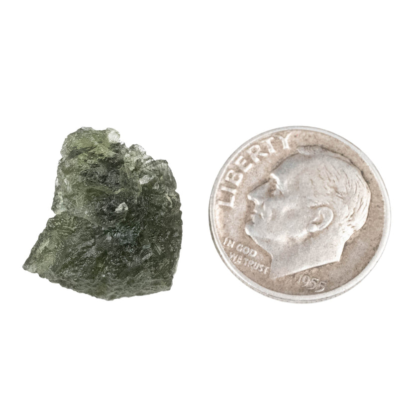 Moldavite 2.41 g 18x16x12mm - InnerVision Crystals