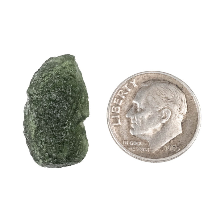 Moldavite 2.43 g 21x12x8mm - InnerVision Crystals