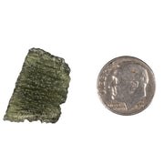 Moldavite 2.43 g 22x15x6mm - InnerVision Crystals
