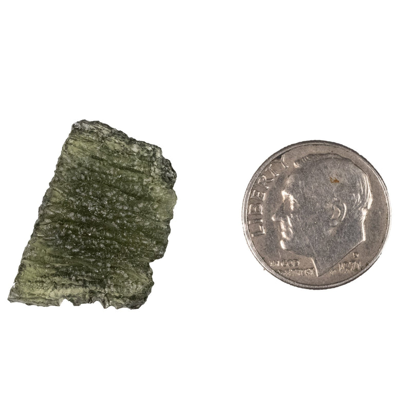 Moldavite 2.43 g 22x15x6mm - InnerVision Crystals