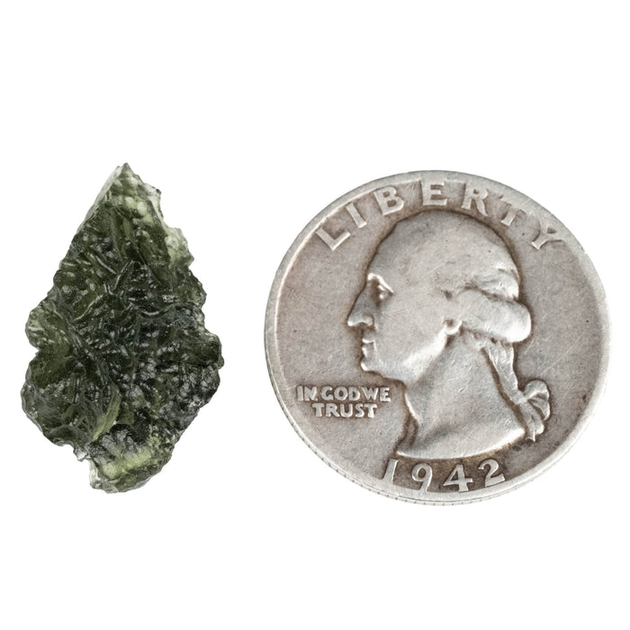 Moldavite 2.44 g 23x14x11mm - InnerVision Crystals