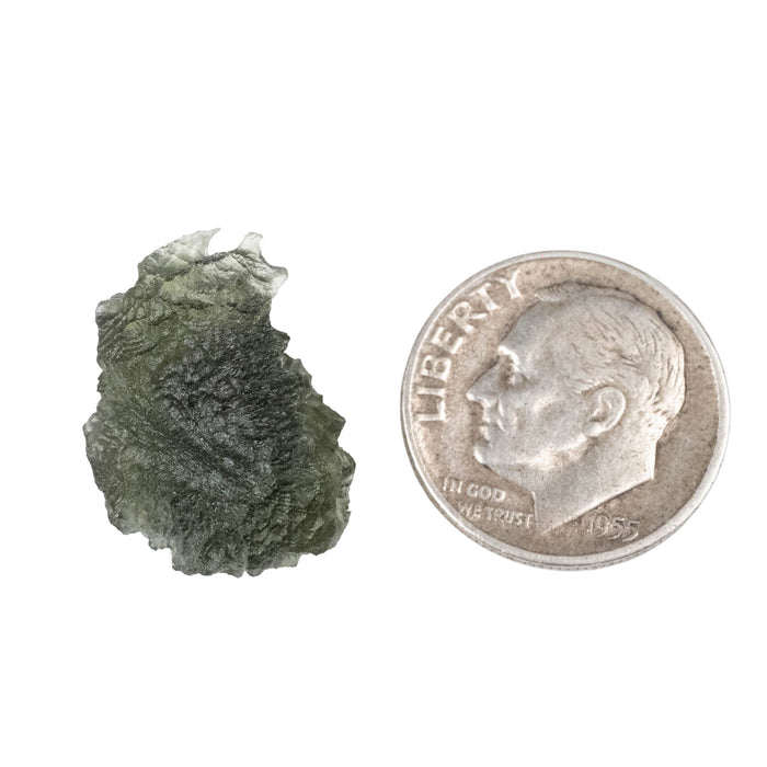 Moldavite 2.45 g 18x13x10mm - InnerVision Crystals