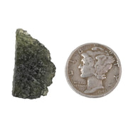 Moldavite 2.46 g 21x12x7mm - InnerVision Crystals