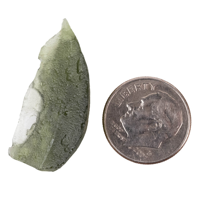 Moldavite 2.46 g 29x14x7mm - InnerVision Crystals