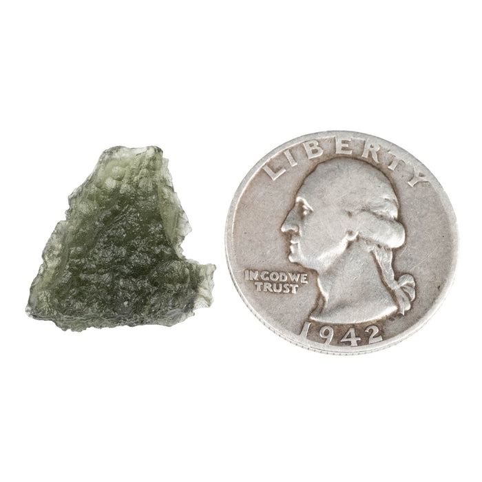 Moldavite 2.47 g 21x18x7mm - InnerVision Crystals