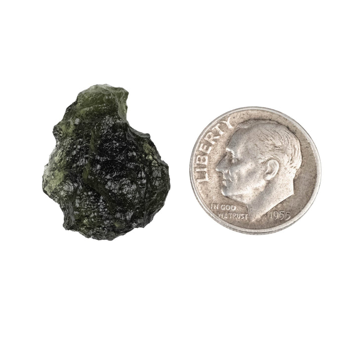 Moldavite 2.48 g 22x16x7mm - InnerVision Crystals