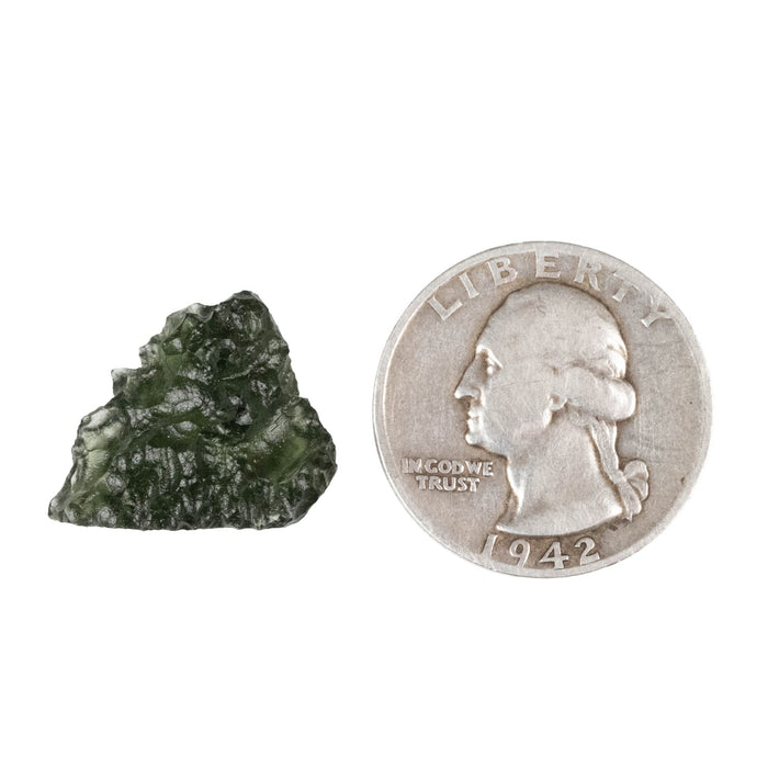 Moldavite 2.49 g 20x17x8mm - InnerVision Crystals