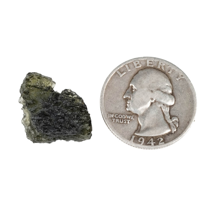 Moldavite 2.50 g 21x15x9mm - InnerVision Crystals