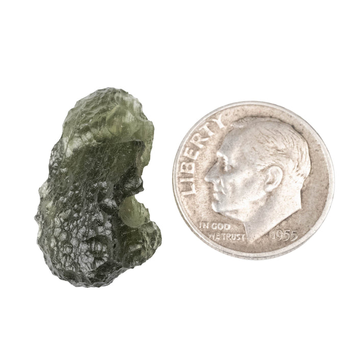 Moldavite 2.50 g 22x13x8mm - InnerVision Crystals
