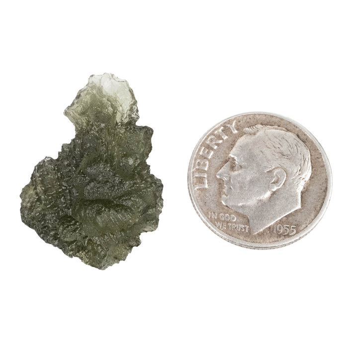 Moldavite 2.50 g 23x16x7mm - InnerVision Crystals