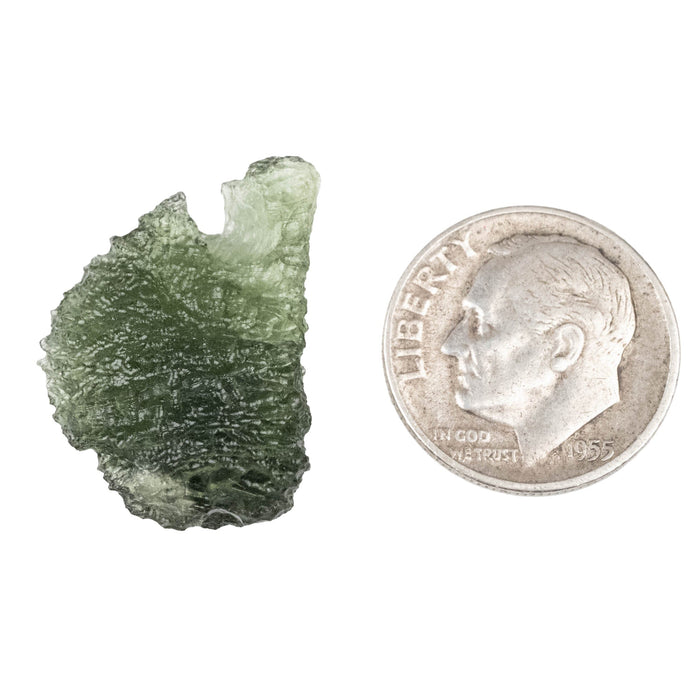 Moldavite 2.50 g 23x16x8mm - InnerVision Crystals