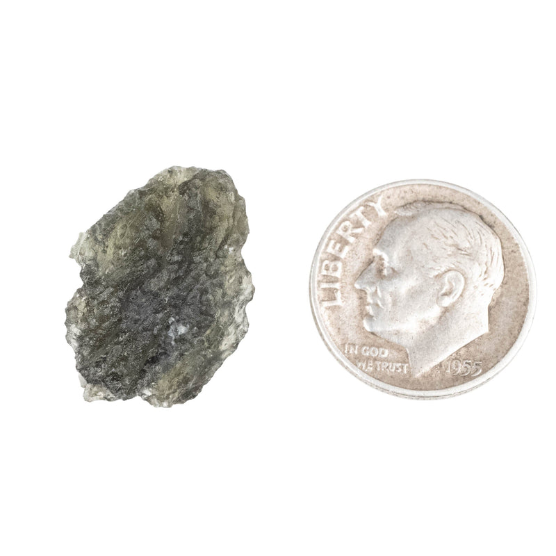 Moldavite 2.51 g 26x14x10mm - InnerVision Crystals