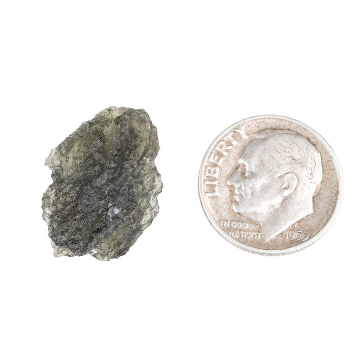 Moldavite 2.51 g 26x14x10mm - InnerVision Crystals