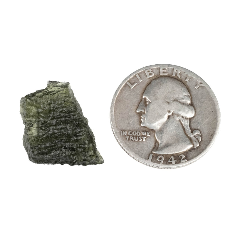 Moldavite 2.52 g 20x14x7mm - InnerVision Crystals