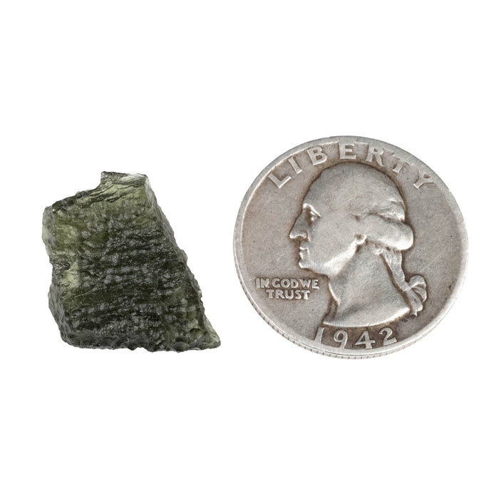 Moldavite 2.52 g 20x14x7mm - InnerVision Crystals
