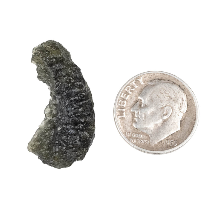Moldavite 2.52 g 26x13x8mm - InnerVision Crystals