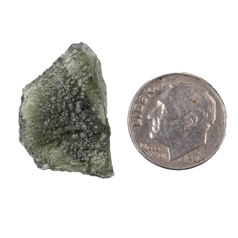 Moldavite 2.53 g 23x16x5mm - InnerVision Crystals