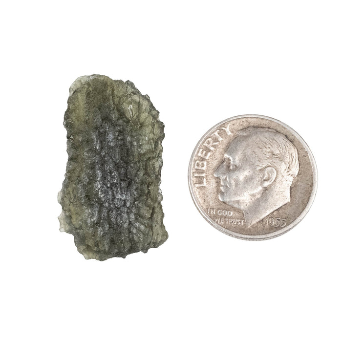 Moldavite 2.53 g 26x14x5mm - InnerVision Crystals