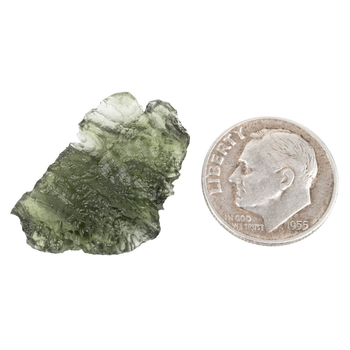 Moldavite 2.54 g 24x16x7mm - InnerVision Crystals