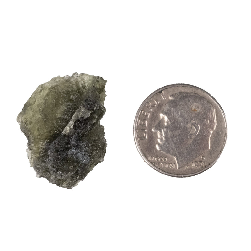 Moldavite 2.55 g 21x19x9mm - InnerVision Crystals