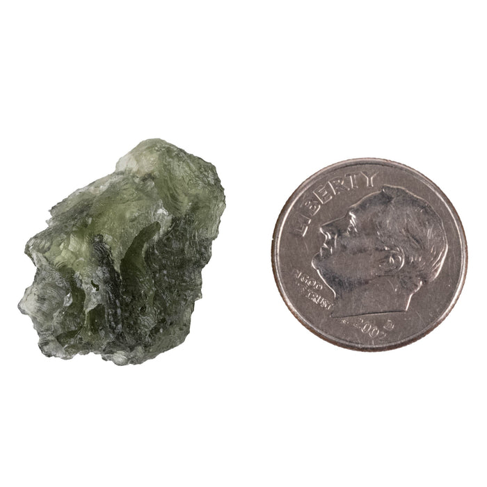 Moldavite 2.57 g 21x16x8mm - InnerVision Crystals
