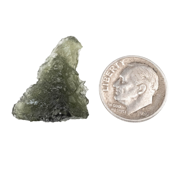 Moldavite 2.59 g 21x19x12mm - InnerVision Crystals