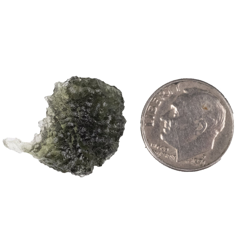 Moldavite 2.60 g 20x18x10mm - InnerVision Crystals