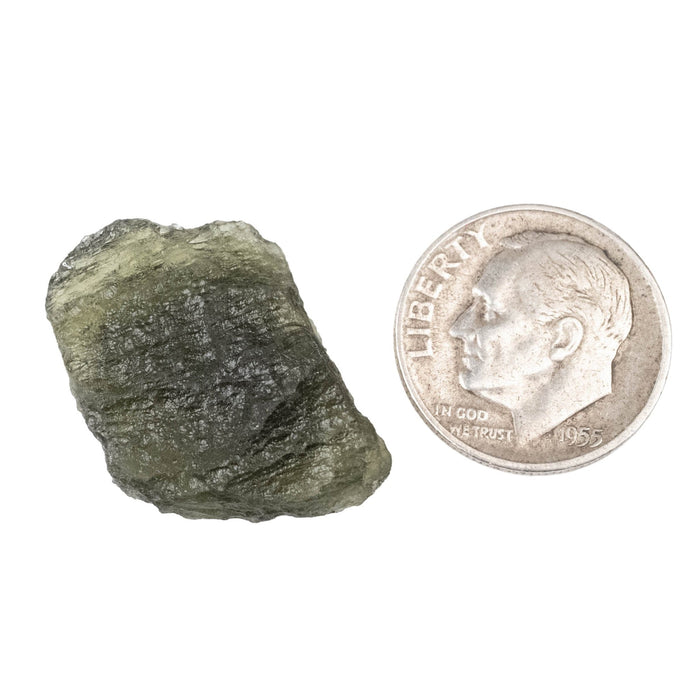 Moldavite 2.60 g 24x16x6mm - InnerVision Crystals