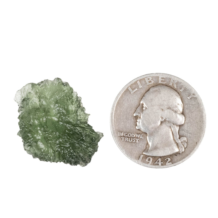 Moldavite 2.60 g 25x19x7mm - InnerVision Crystals