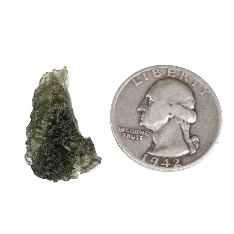 Moldavite 2.61 g 24x16x9mm - InnerVision Crystals