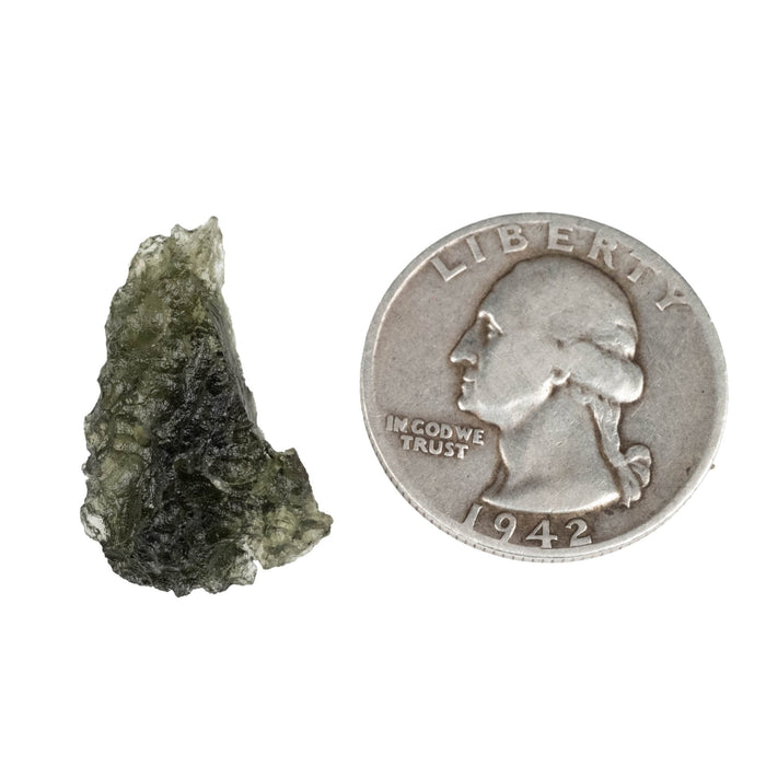 Moldavite 2.61 g 24x16x9mm - InnerVision Crystals