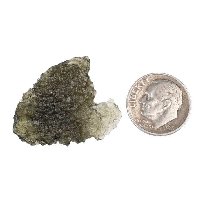Moldavite 2.61 g 27x24x4mm - InnerVision Crystals