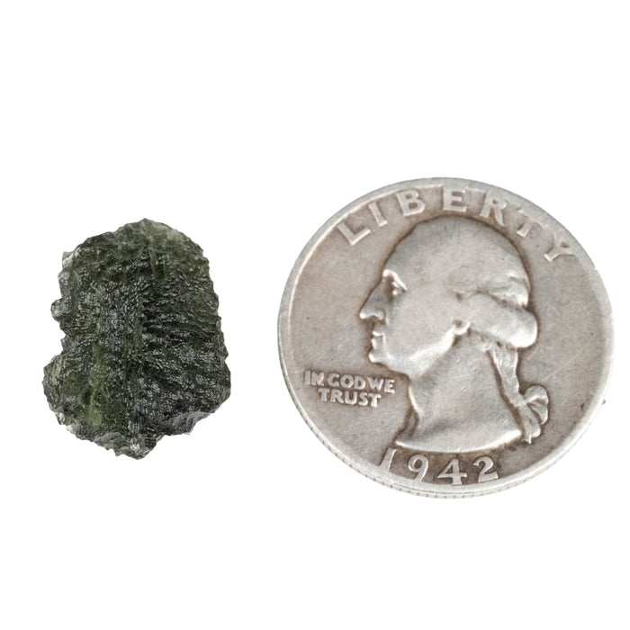 Moldavite 2.62 g 18x12x12mm - InnerVision Crystals