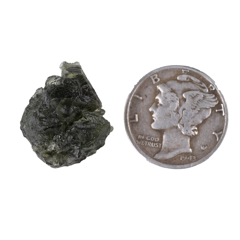Moldavite 2.63 g 16x15x13mm - InnerVision Crystals