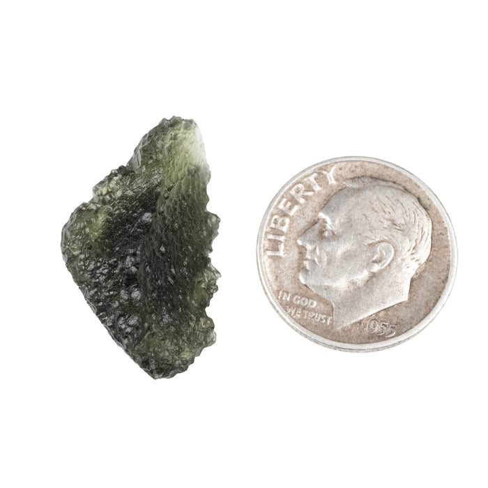 Moldavite 2.65 g 23x11x10mm - InnerVision Crystals