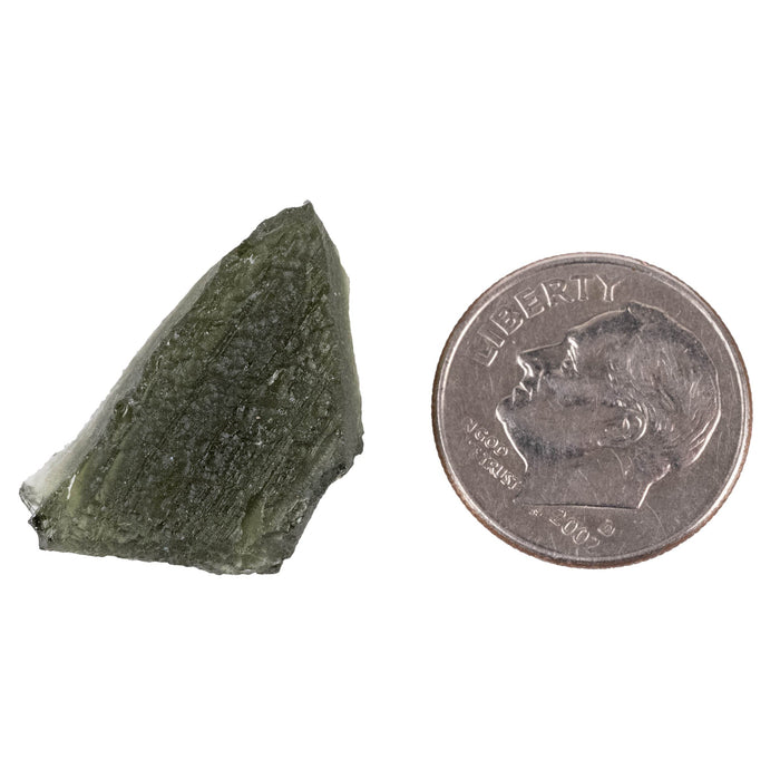 Moldavite 2.66 g 23x14x6mm - InnerVision Crystals
