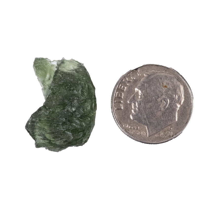 Moldavite 2.68 g 19x14x8mm - InnerVision Crystals