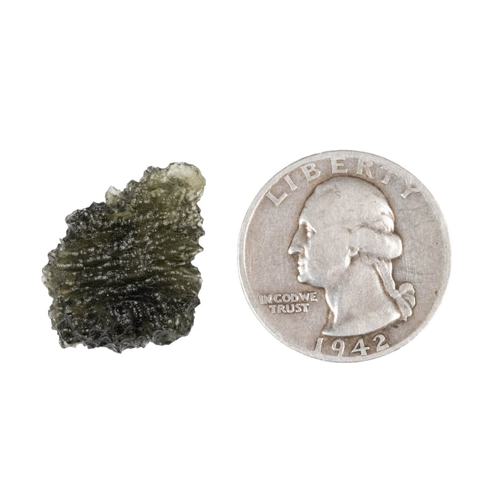 Moldavite 2.68 g 25x18x8mm - InnerVision Crystals