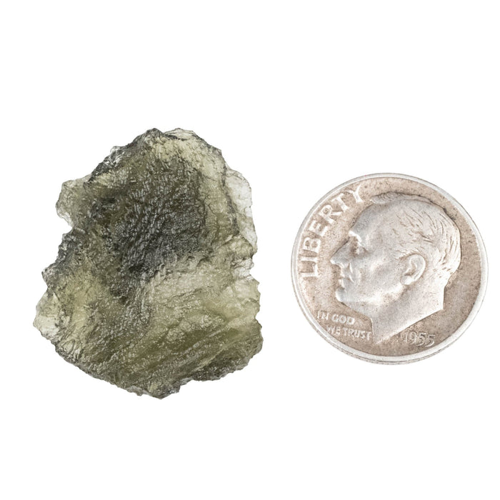 Moldavite 2.70 g 24x12x7mm - InnerVision Crystals