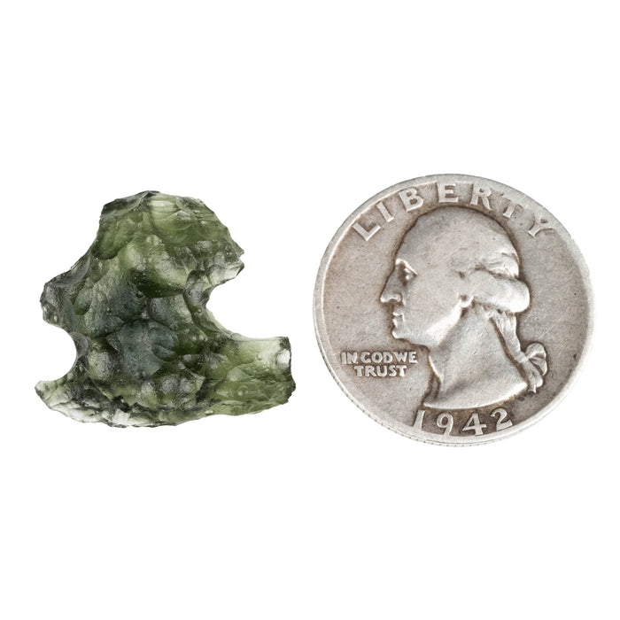 Moldavite 2.71 g 20x20x7mm - InnerVision Crystals