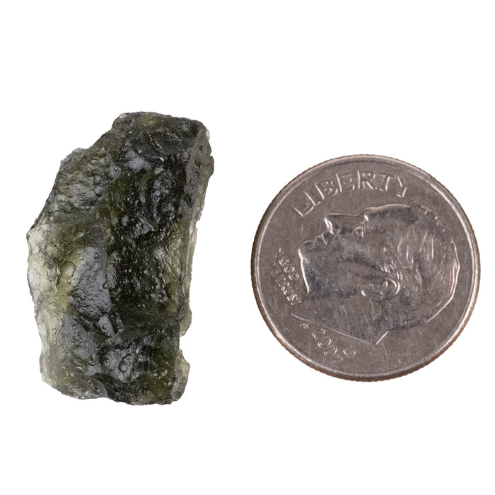 Moldavite 2.71 g 21x11x7mm - InnerVision Crystals