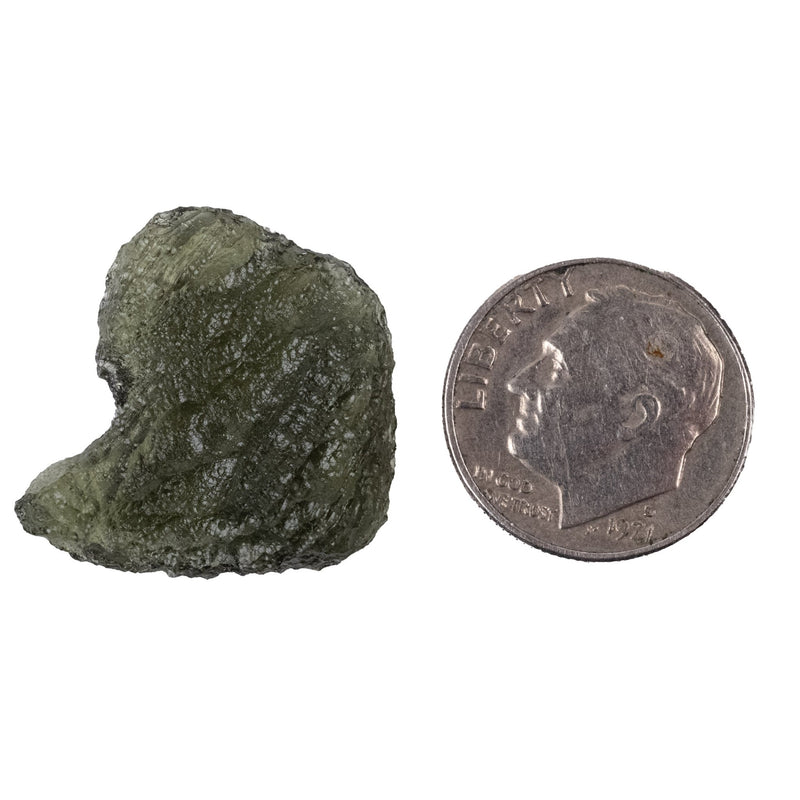 Moldavite 2.71 g 21x21x5mm - InnerVision Crystals