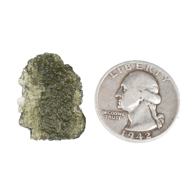 Moldavite 2.72 g 24x19x7mm - InnerVision Crystals